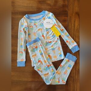 Little Sleepies Blueberry Ice Cream Social 4T NWT
